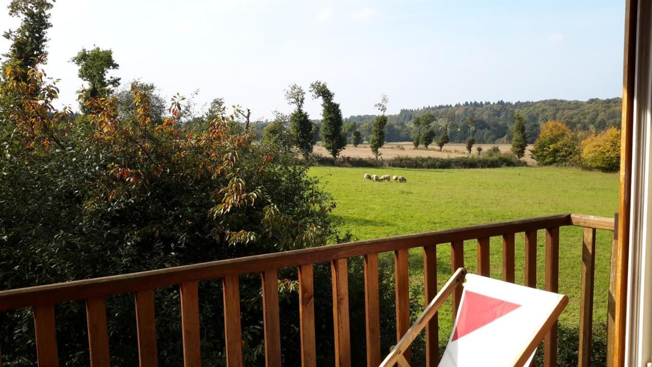 Domaine Du Val Ory Bed and Breakfast Iffendic Rum bild
